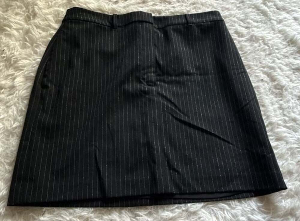 White House Black Market Tailored Pinstripe Mini Skirt Style 570391877